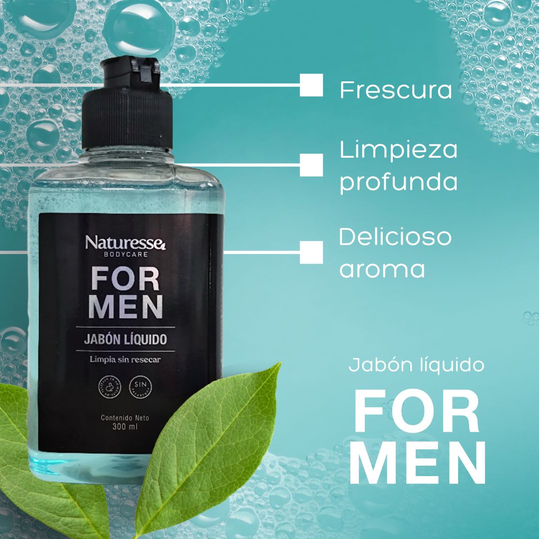Jabón Líquido For Men 300ml