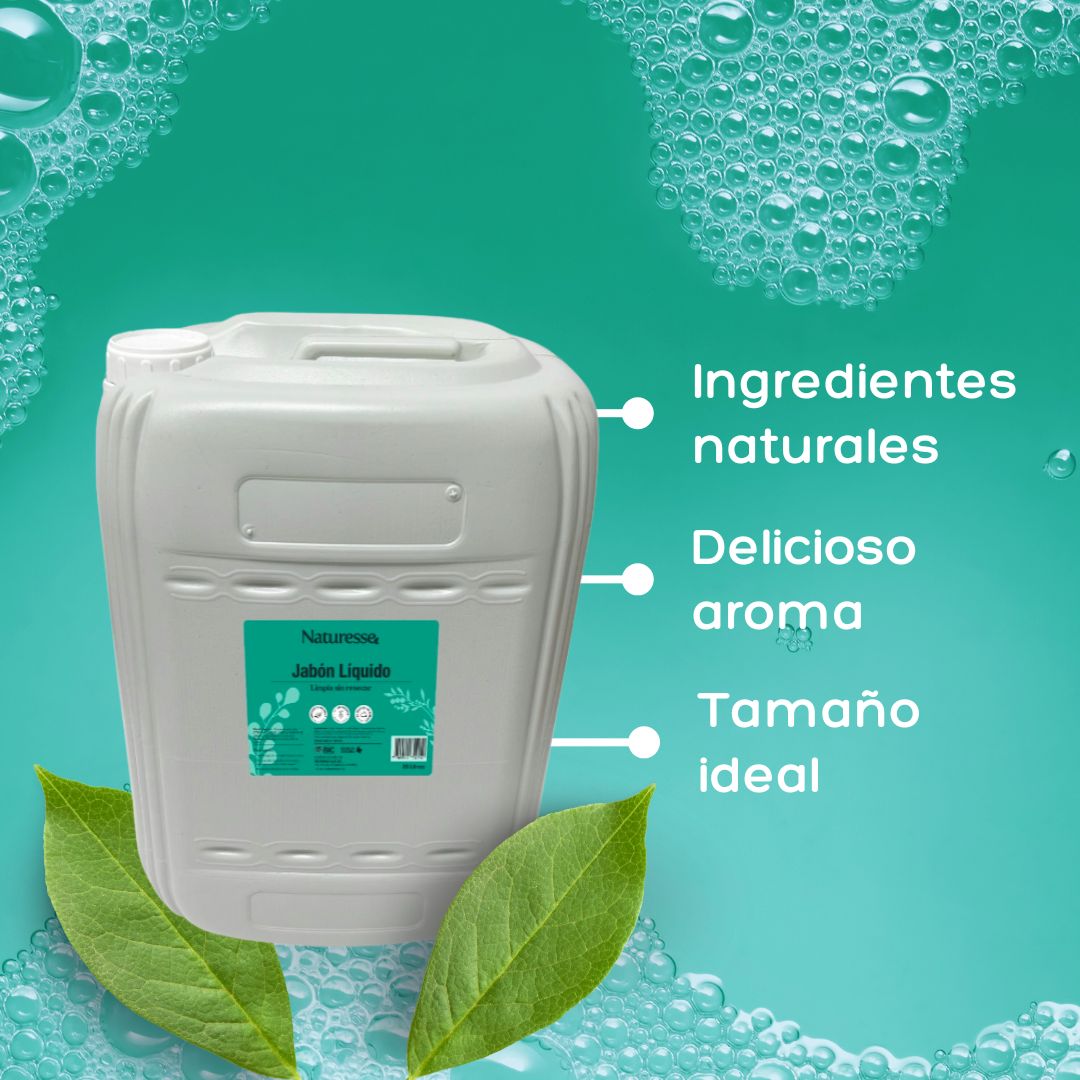 Jabón Líquido Hotel Manzana Verde Cuñete 20Lt