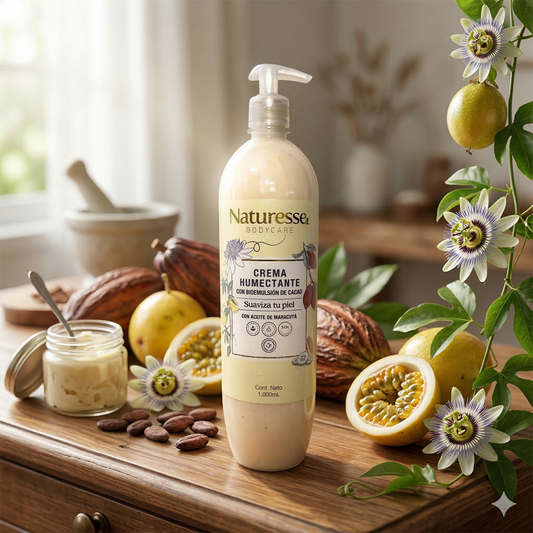 Crema  Bioemulsion de Cacao con aceite maracuya x 1 Lt.