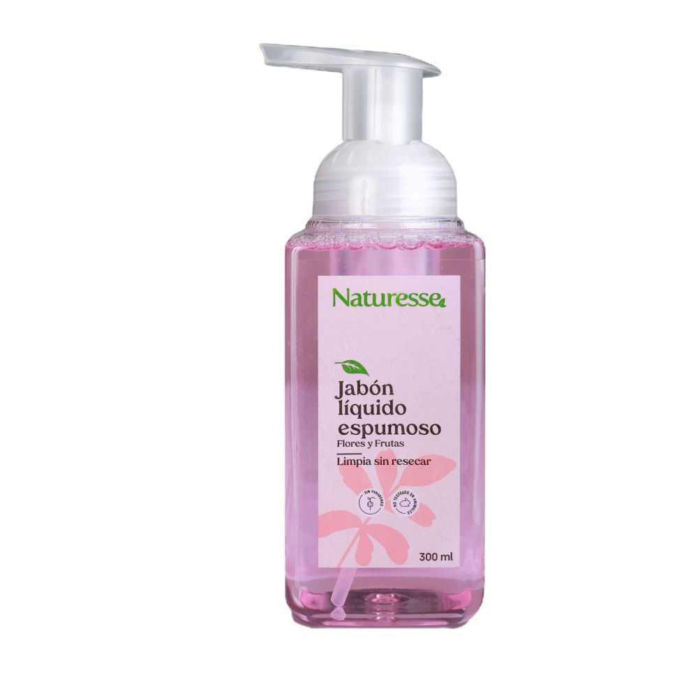 Jabón Líquido Espumoso Flores y Frutas x 300 ml