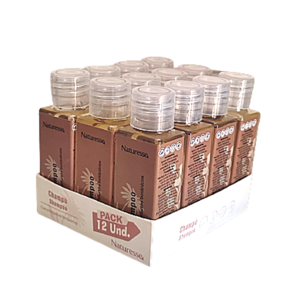 Shampoo Aloe Vera Hotel 30ml x 12 unds x 24 paquetes