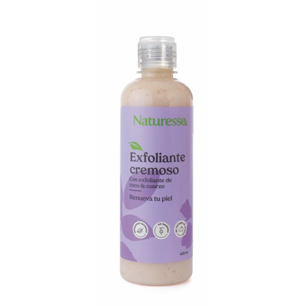 Crema Exfoliante Coco y Cuarzo x 400 ml