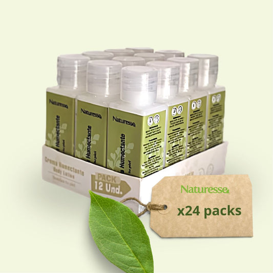 Crema Humectante Manzana Verde Hotel 30ml x 12 unds x 24 paquetes