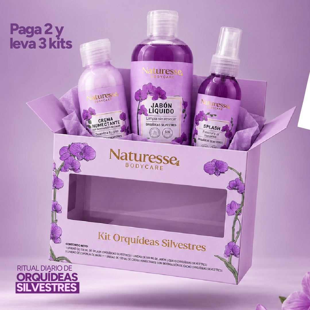 Combo Kit Orquídea paga 2 lleva 3